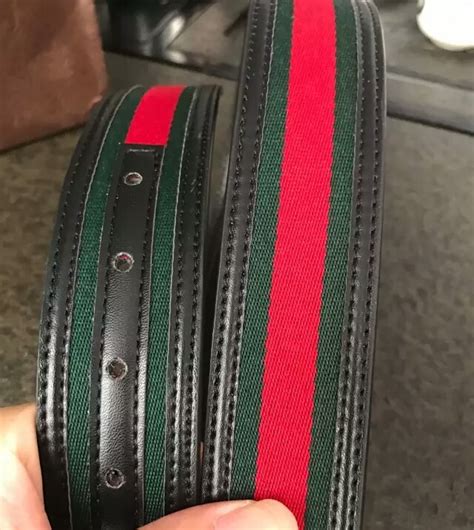 gucci green and red strap|green and red Gucci belt.